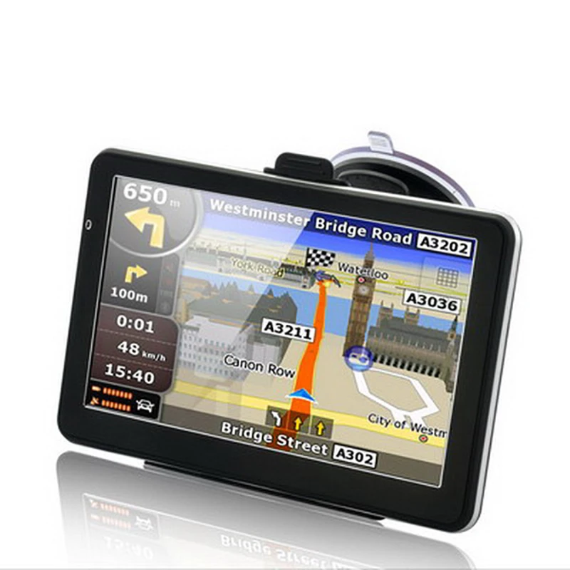 Автомобильный GPS-навигатор чувствительный сенсорный 7 дюймов 800*480 32 ГБ TF USB