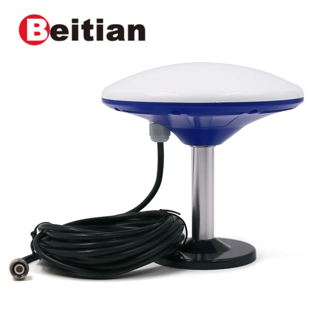 BEITIAN GLONASS BDS GALILEO GPS антенна высокая точность магнитное крепление 5 м RG58 кабель TNC J