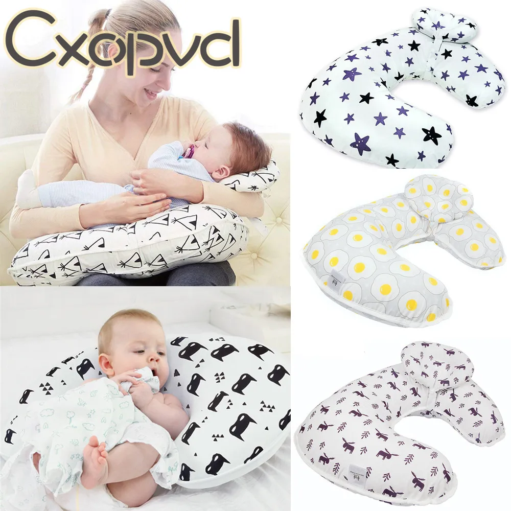 

Maternity Baby Breastfeeding Pillow Baby Nursing Pillows Infant Cuddle U-Shaped Newbron Cotton Feeding Waist Cushion for Nursing