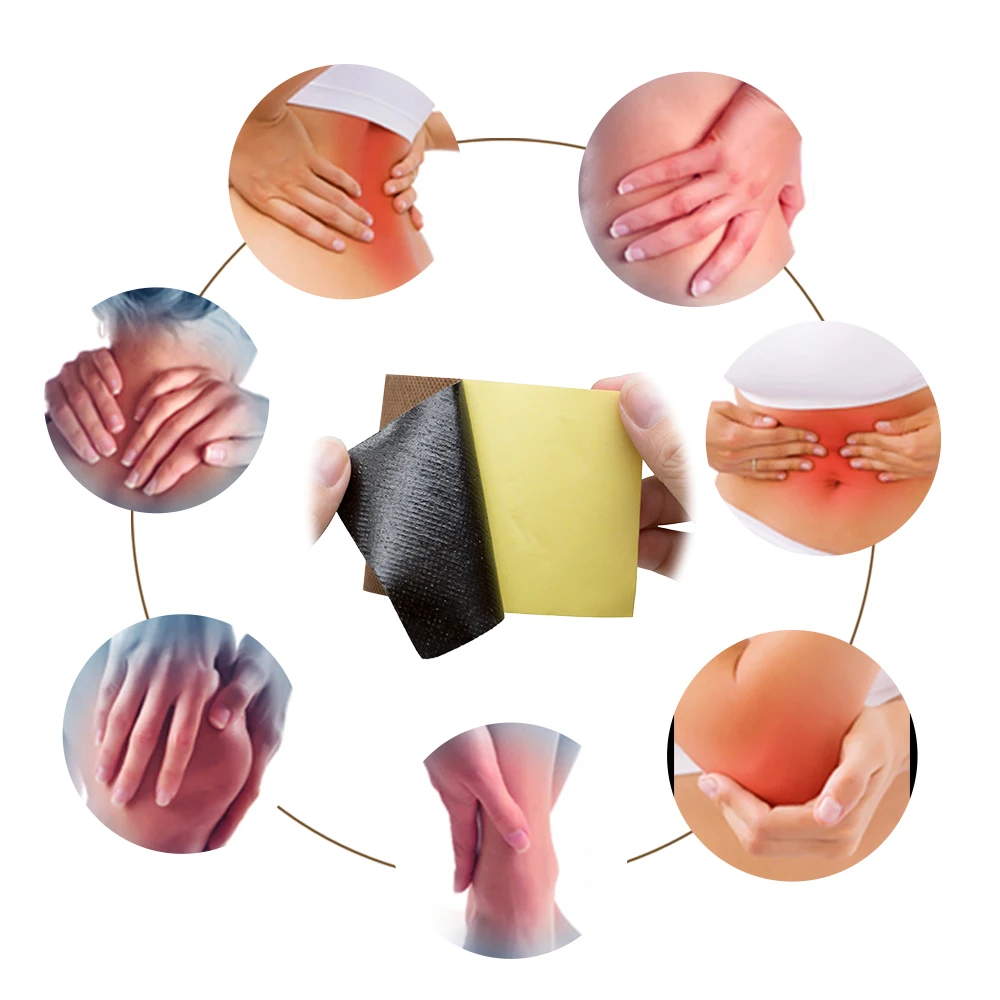 

Sumifun 64Pcs/8Bags Tiger Balm Medical Plaster Back Muscle Arthritis Joint Herbal Medicine Pain Relief Patch D1574