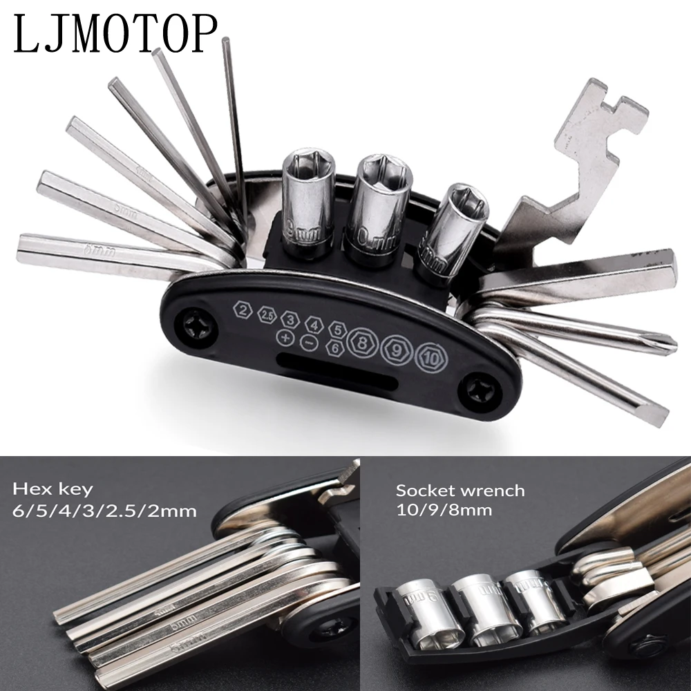 Инструменты для ремонта мотоциклов многофункциональные отвертки Yamaha WR450F WR250R WR250X