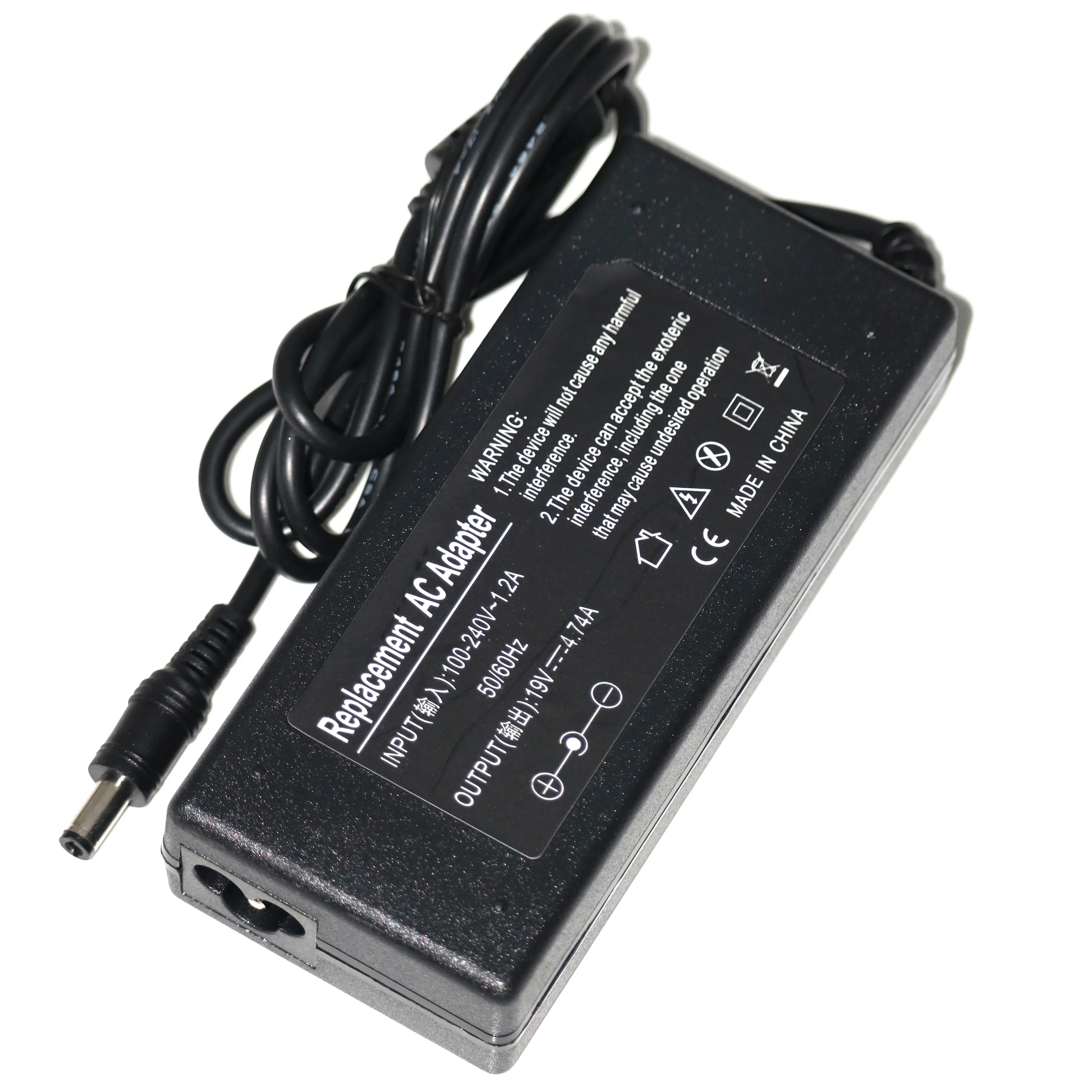 

19V 4.74A 5.5*2.5mm 90W For ASUS AC Adapter Power Supply Laptop Charger ADP-90AB ADP-90CD DB A46C M50 X43B S5 W7 F25