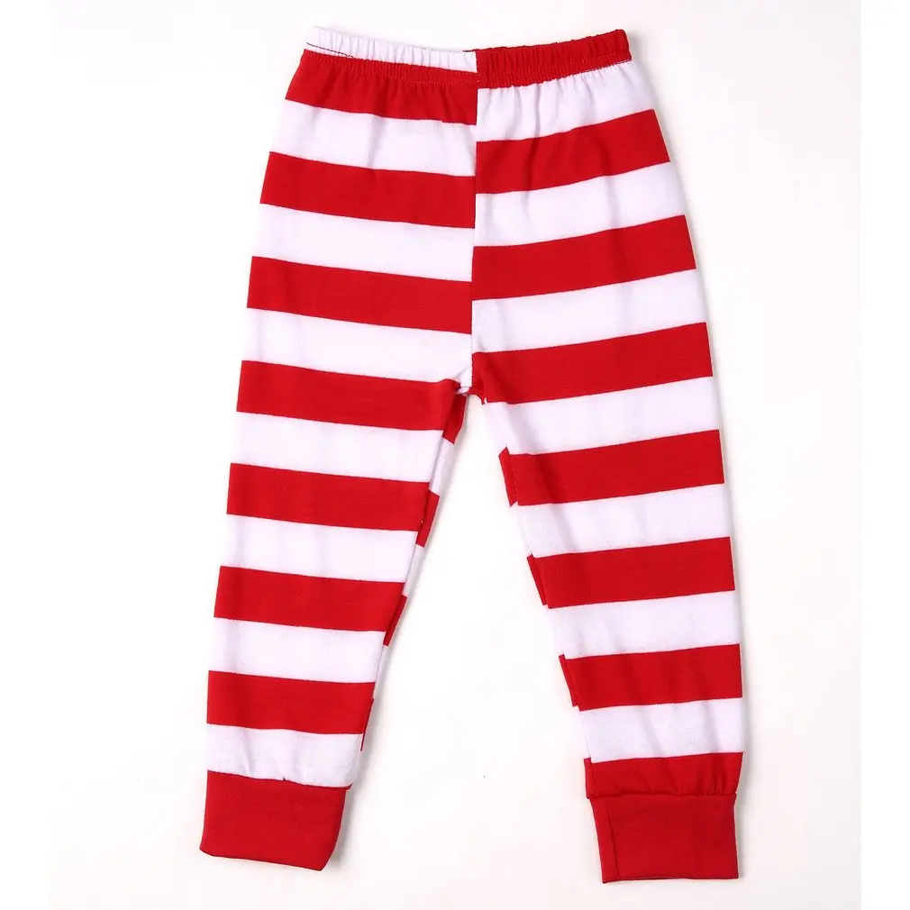 Рождественские пижамы осенне-зимние для мамы папы дочки и сына Семейный комплект