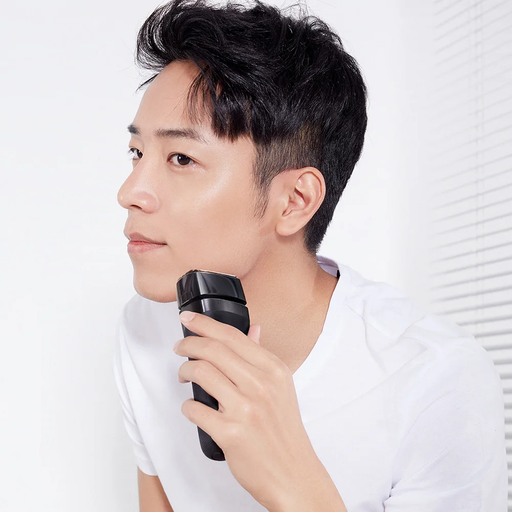 Smate Reciprocating Electric Razor For Xiaomi Mijia Men Shaver Four Blade Trimmer Beard Dry and Wet Machine For Shaving Razor