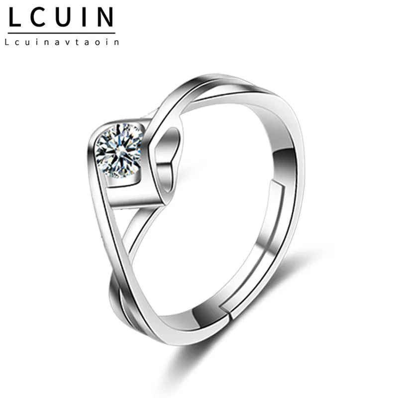 

Новые Изысканные круглые циркониевые кольца, женские серебряные открытые кольца, ювелирные изделия для вечеринки, кольца, женские кольца