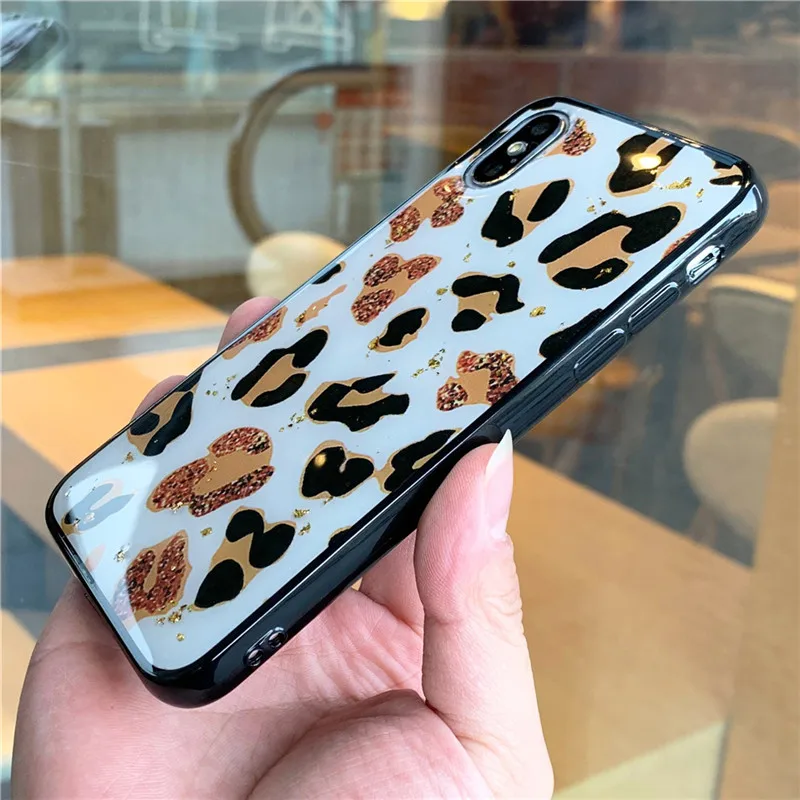 Чехол с леопардовым принтом для Huawei Honor 8 9 10 20 Lite 7X 8X Max 7A Play 3 10i 20i чехол V30 Pro View V20 V10 V9