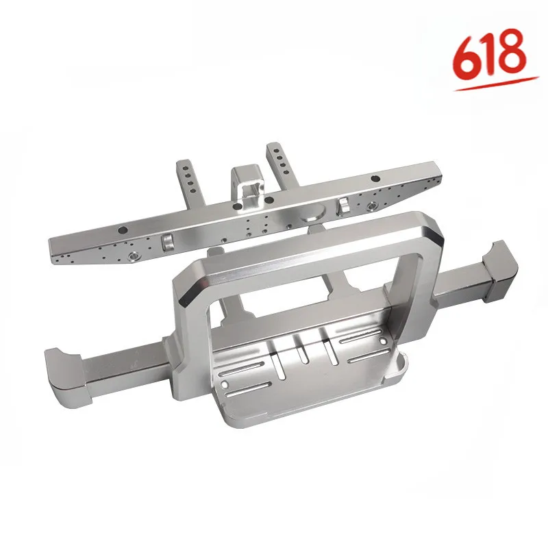 TRX4 алюминиевый передний и задний бампер с отверстием для прицепа 1/10 RC Car Traxxas TRX 4