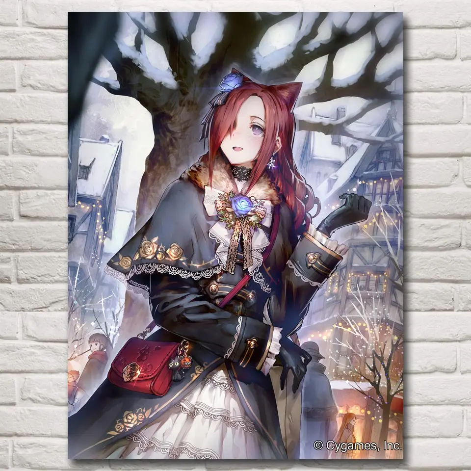 Меч Королева вампиров Shingeki No Bahamut игра плакаты и принты картины настенные