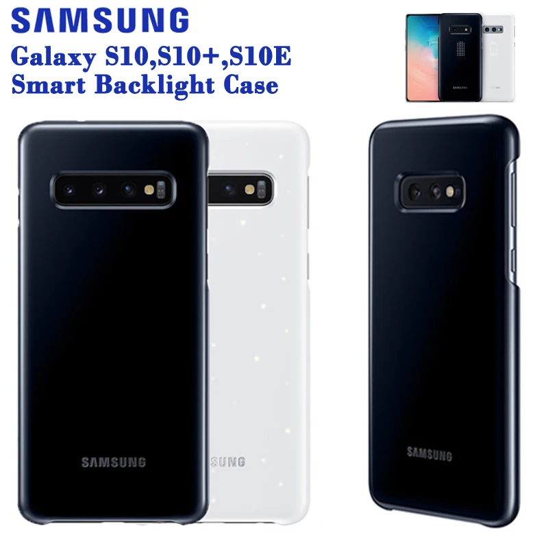 Samsung оригинальный Интеллектуальный светодиодный чехол для Galaxy S10 Plus S10E + G9730 G9750