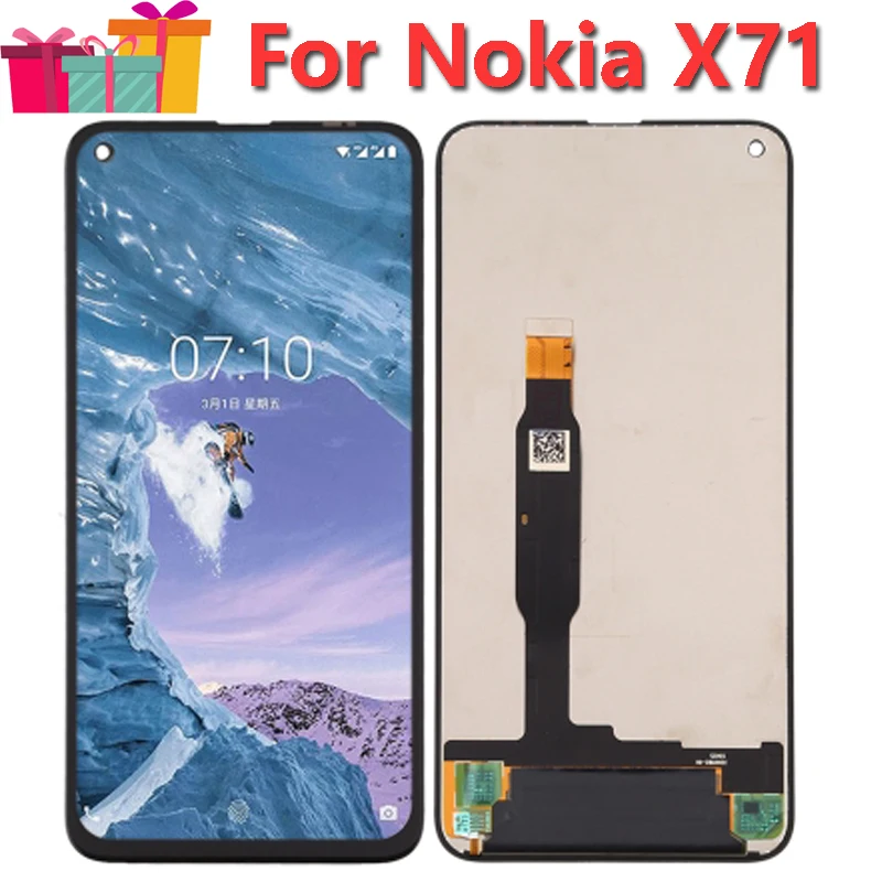 Оригинальный дисплей 6 39 дюйма для Nokia X71 TA-1167 TA-1172 ЖК-дисплей с сенсорным экраном и