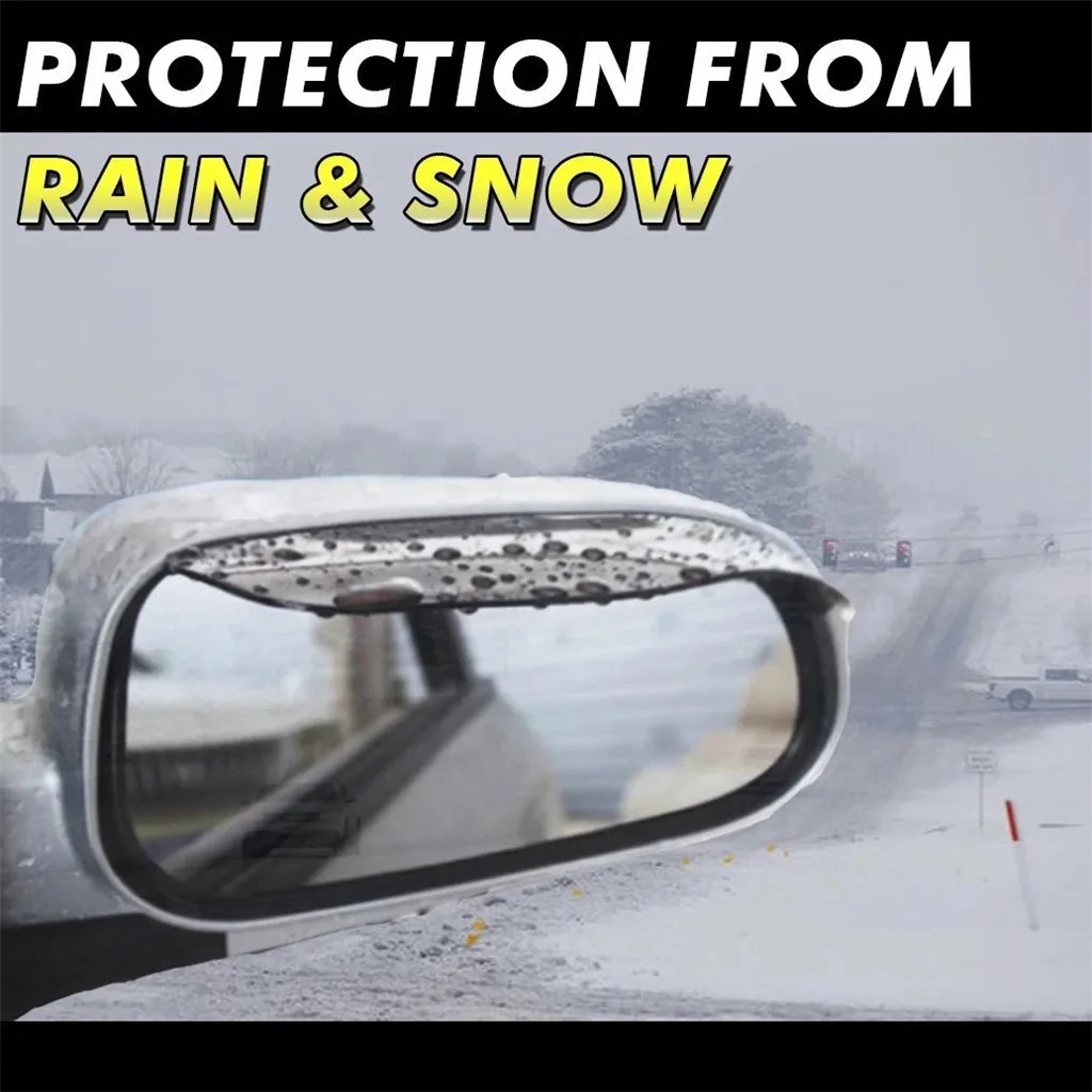 Автомобильная наклейка на зеркало заднего вида из пвх 2 шт. боковое для защиты от