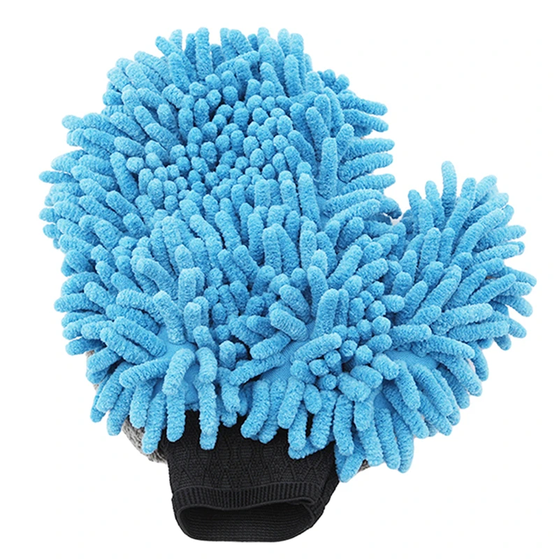 

Chenille Car Window Washing Home Cleaning Cloth Soft Washing Towel Gloves Cleaning Tool to Car Strong Absorption