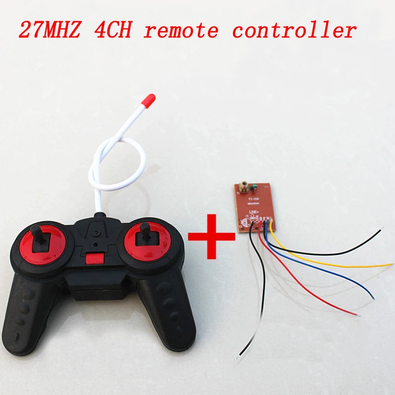 Детский Семейный комплект пульта дистанционного управления 4CH 27 МГц передатчик