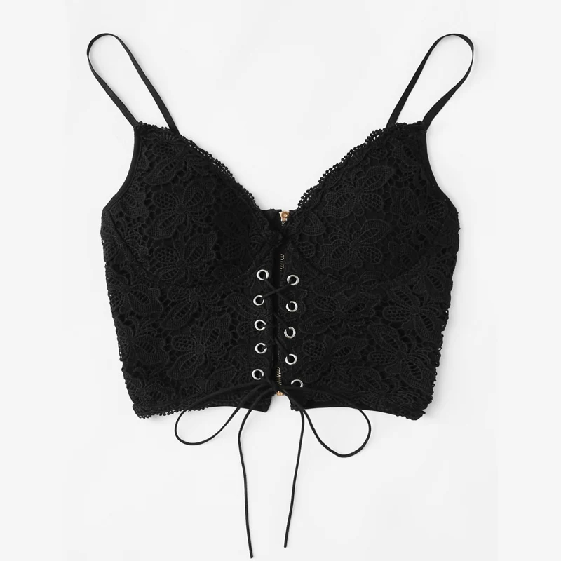 Сексуальные женские кружевные вязанные Топики вечерние топы бюстье Бралетт