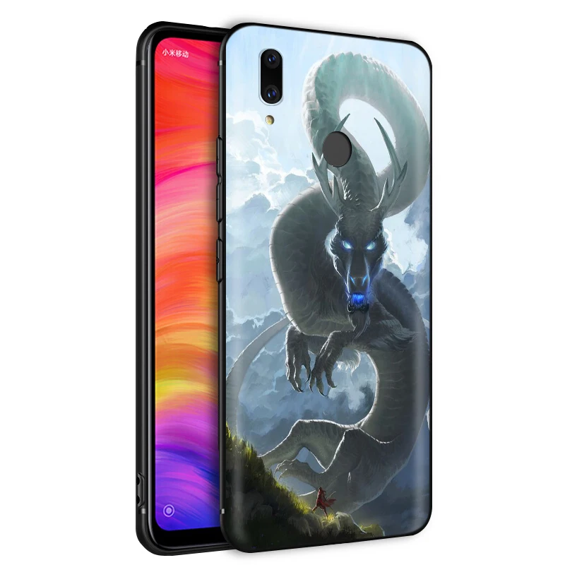 Мягкий чехол YIMAOC из ТПУ с китайским драконом для Xiaomi Redmi mi Note MAX 3 6 6A 7 mi6 mi8 9 se a1 a2 Pro