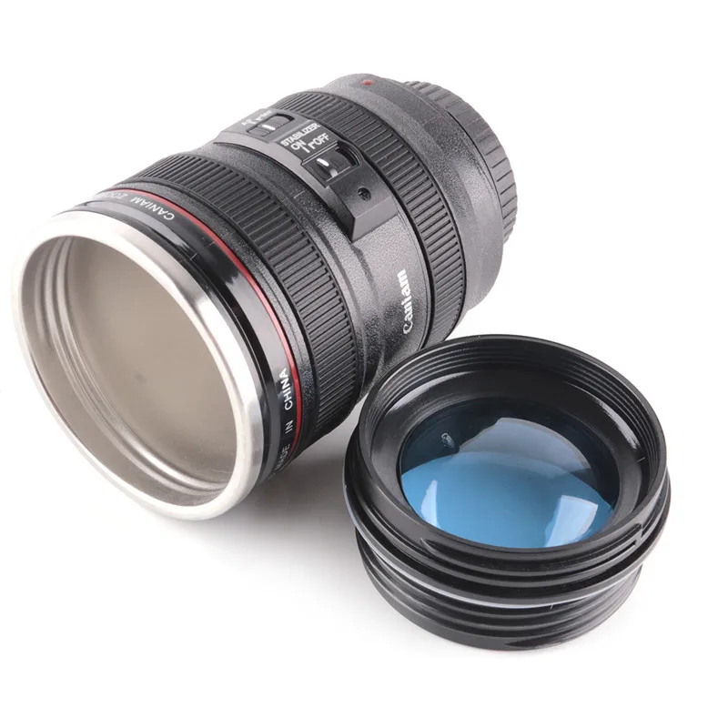 Fashion sport silicone camera lens cup mug travel water cups and mugs with lid tumbler outdoor products accessories practical | Дом и сад