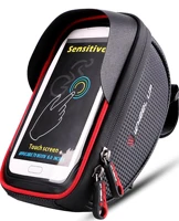 waterproof bike handlebar cycling riding phone case poouch bag touchscreen bicycle touch screen storage bag