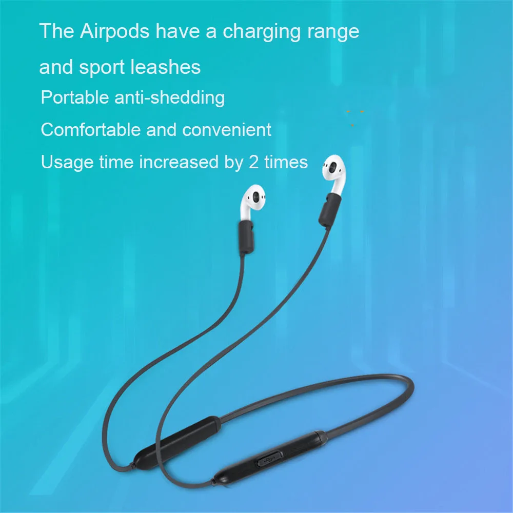 Беспроводной держатель для наушников шнур защиты от потери Силиконовый Шнур iphone