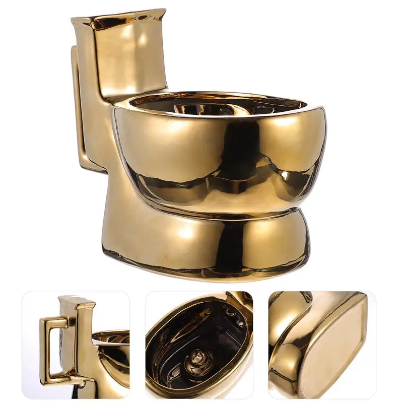 

1Pc Toilet Shaped Cup Ceramic Coffee Mug Funny Toilet Mug Party Supplies