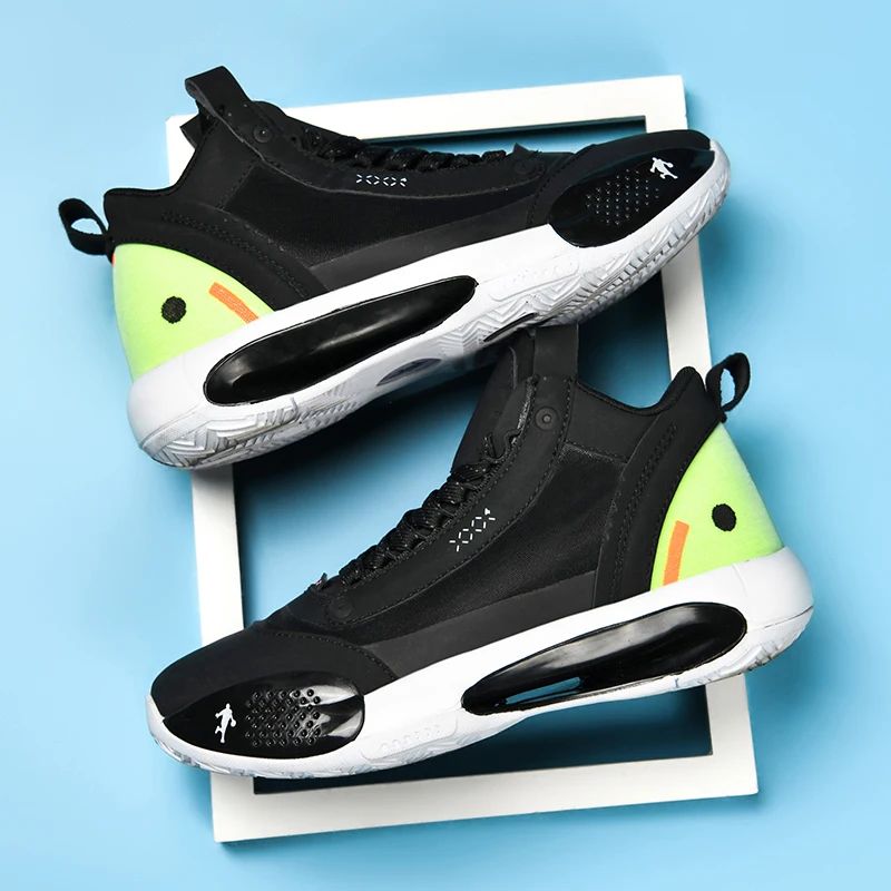 Модные новые крутые мужские спортивные кроссовки для спортзала баскетбола