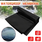 1 рулон, черный пруд с защитой от ультрафиолета, материал для подкладки прочный полипропилен, водостойкий, для сада, бассейна, пруда