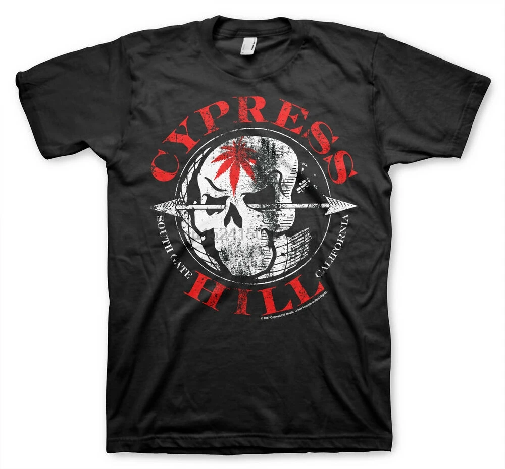 Официальная Лицензированная Мужская футболка Cypress Hill South Gate - California S-XXL |