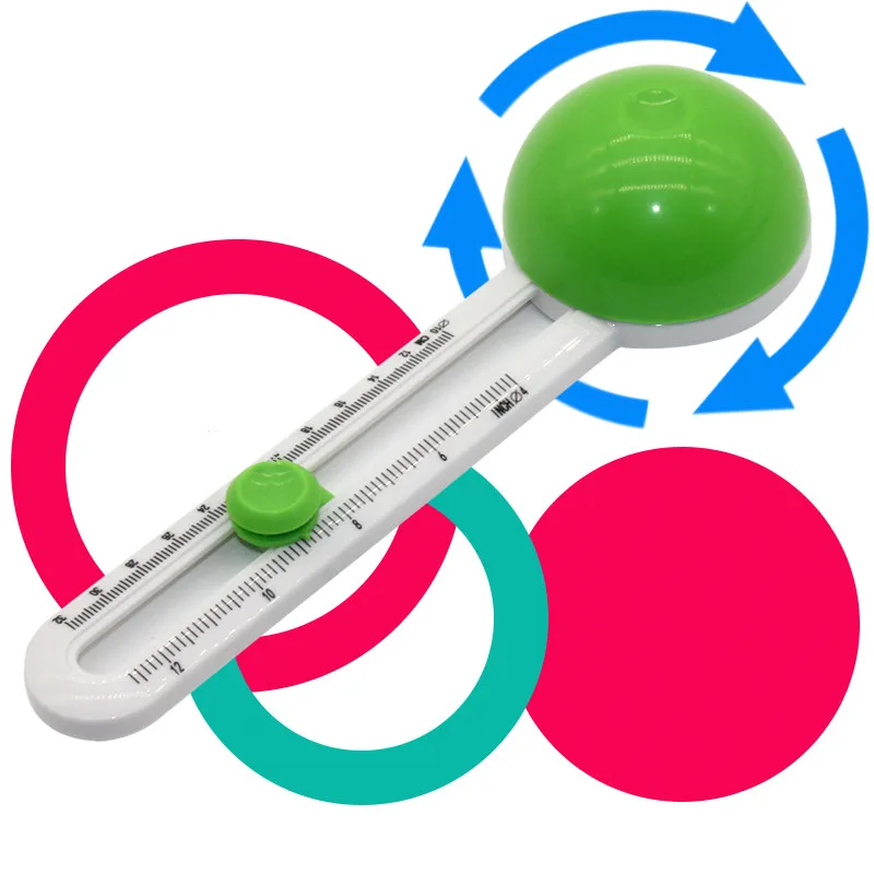 1 комплект Круглый резак для бумаги модель ножа резки комбинированный компас