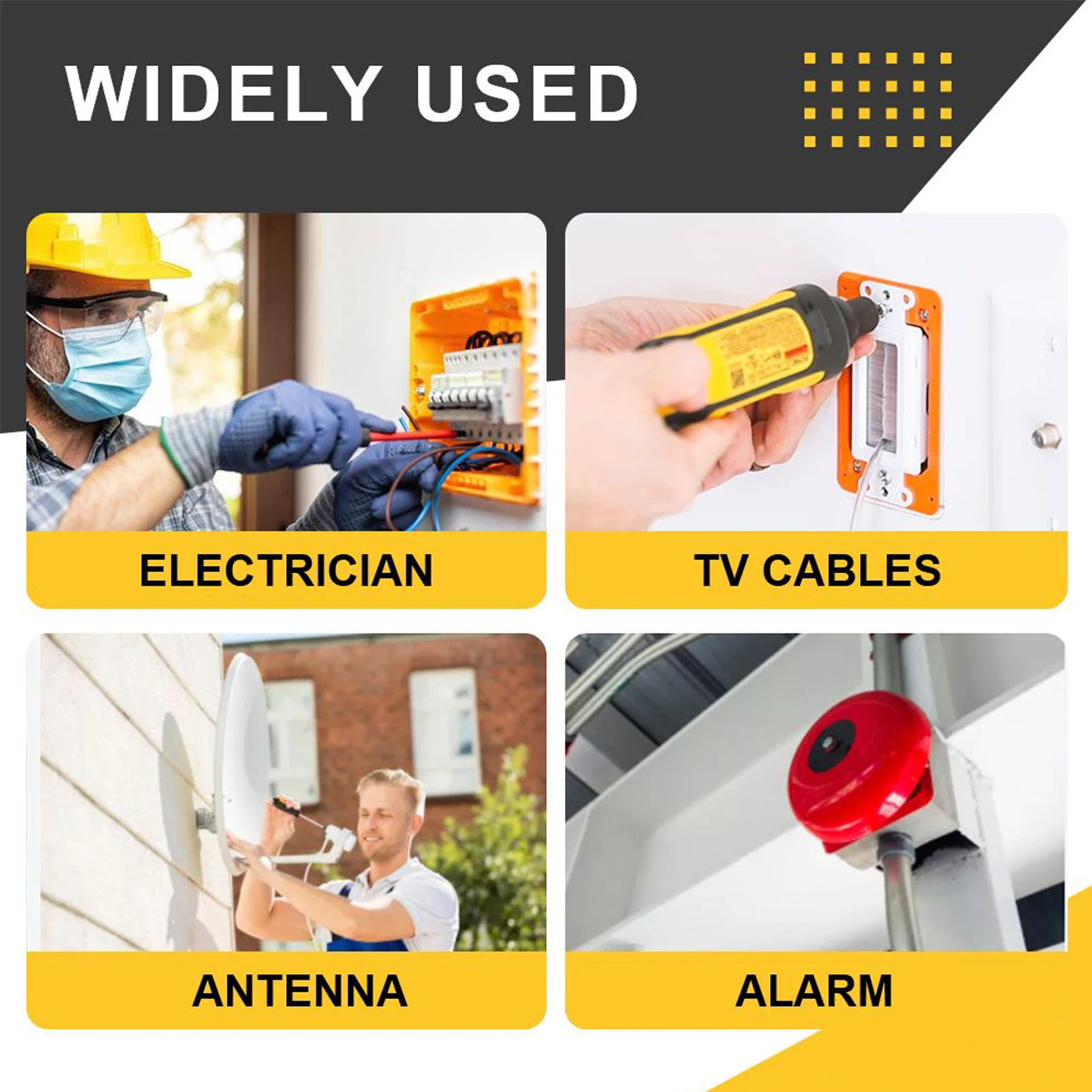 Зецзо®Квадратная фреза квадратная/прямоугольная для электрической дрели с