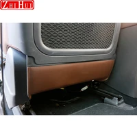 car styling anti kick stickers leather anti kick protector mats seat back protector for gwm haval hover h9 2015 2022 accessories