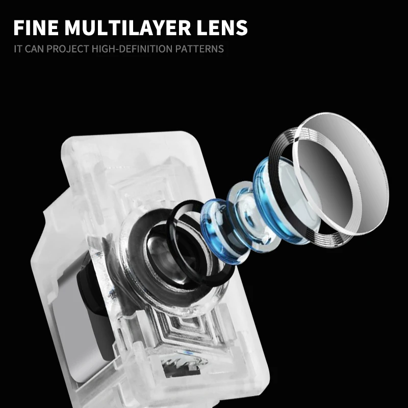 Добро пожаловать светильник почки автомобильные дверные светодиодные