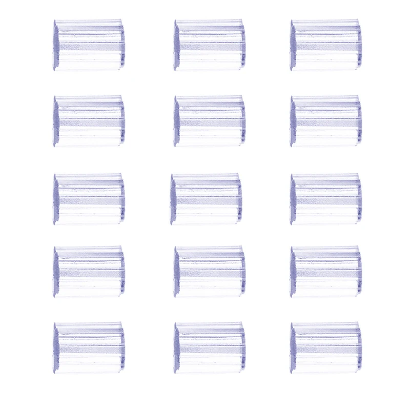 100Pcs 3mm Transparent Plastic Earring Backs Plug Settings Base Ear Studs Back Jewelry Accessories Supplies | Украшения и