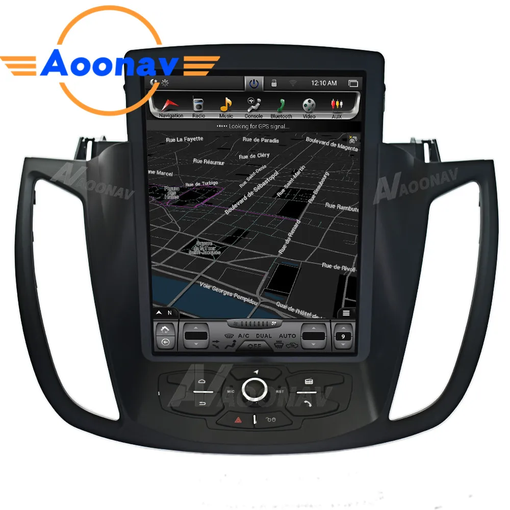 Verkauf Android Tesla Big Screen Auto Multimedia DSP Einheit Auto Radio Player Für-ford Kuga 2013-2015 GPS Navigation Gebaut-in WiFi Empfänger
