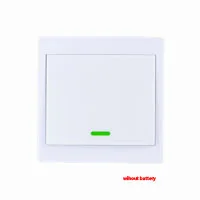 433Mhz wall panel AC 220V Mini Wireless RF Remote Control Light Switch 10A Relay 1CH Receiver Module+Transmitter - Цвет: 433Mhz wall panel