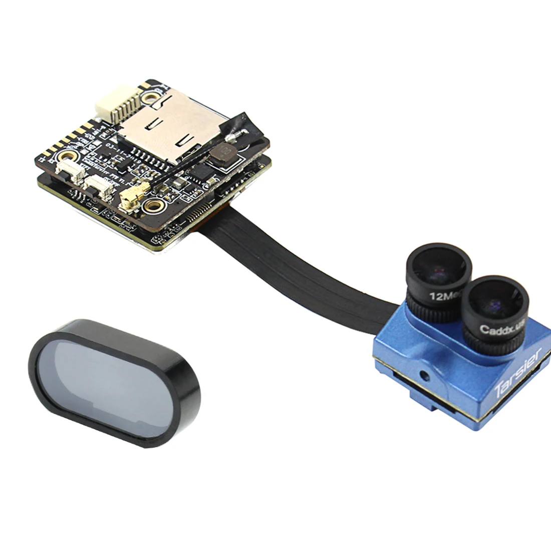 Caddx Tarsier 4K 1200TVL двойной объектив Супер WDR WiFi FPV камера HD Запись DVR Аудио OSD 256GB ND фильтр для Cinewhoop RC Дрон