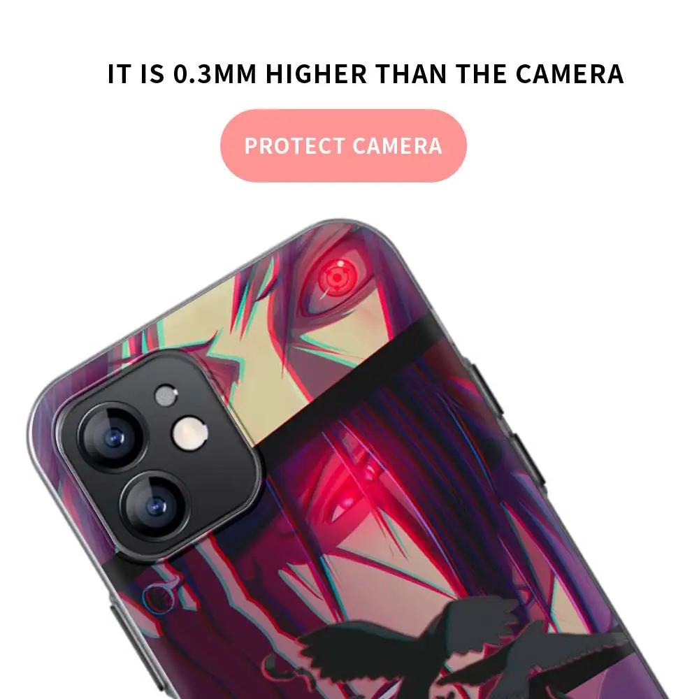 

Japanes Anime Naruto Case for iPhone 12 Pro 11 12 Mini 11 Pro MAX 7 8 SE XR X XS MAX 6 6s 7 8 Plus Black Silicon Phone Cover Bag