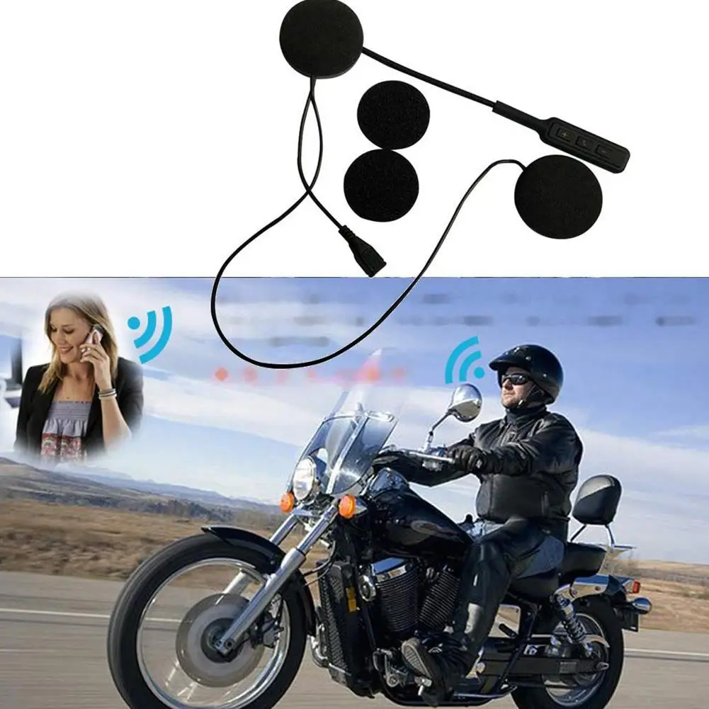 Мотоциклетный шлем Беспроводная bluetooth-гарнитура наушники двойная акустическая