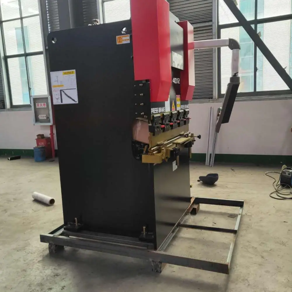 Подгонянный мини wc67y 40T/1200 cnc гидравлический листогибочный пресс станок для