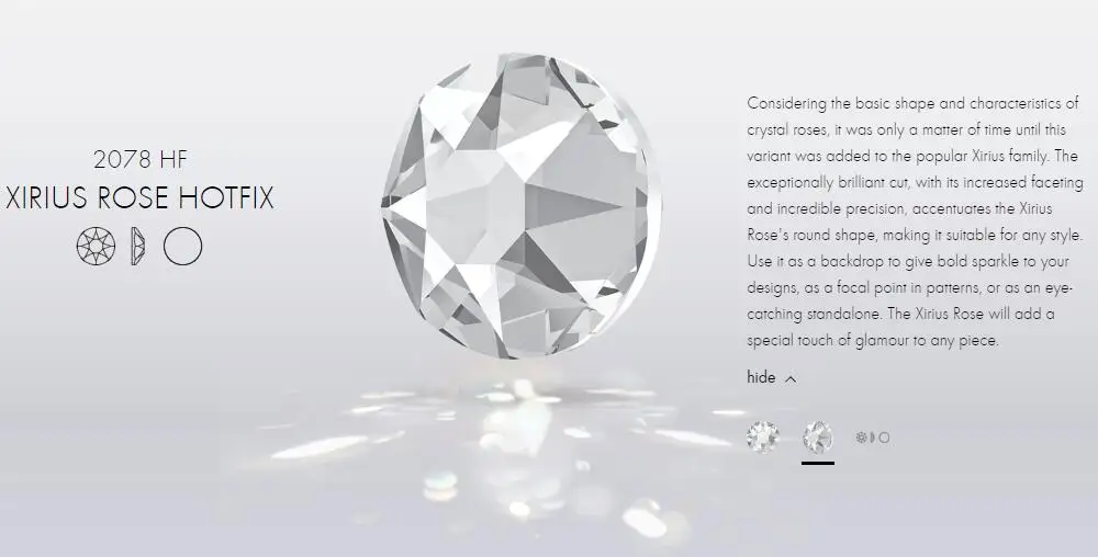 Оригинальные кристаллы от Swarovski 2038 2078 XILION XIRIUS розовые стразы с плоской задней