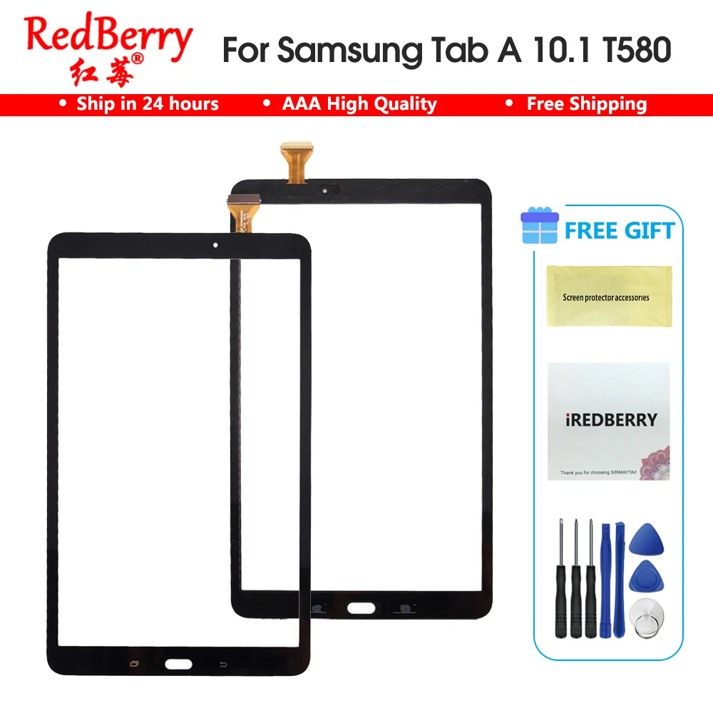 Стеклянный сенсорный экран для Samsung Galaxy Tab A 10 1 планшетов с цифровым