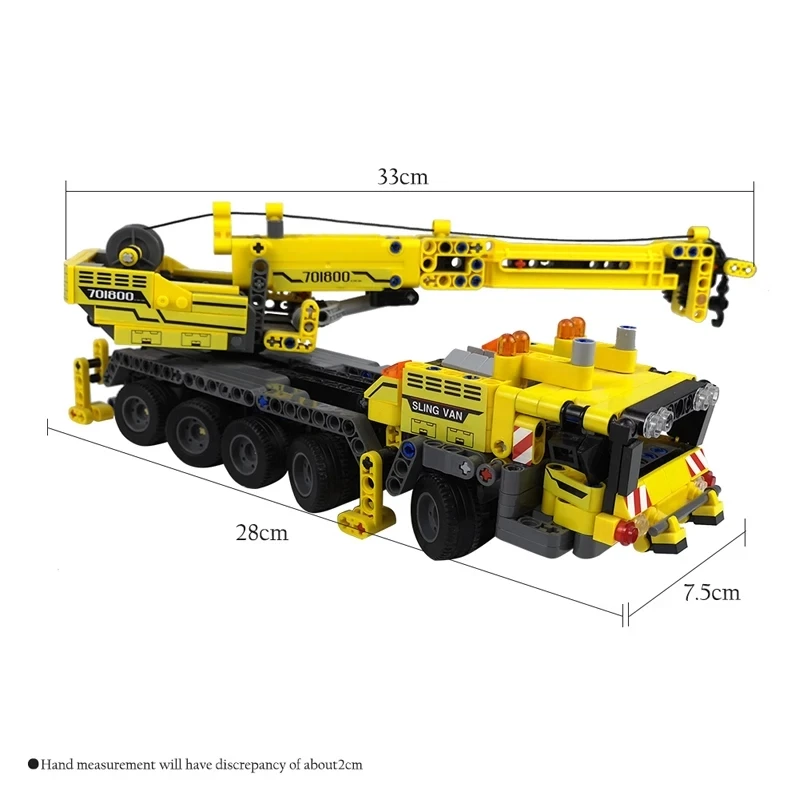

SEMBO Fit Technic Mobile Crane Creator Expert Ideas Bricks Set 665pcs City Engineer Crab Building Blocks Toys Children Gift
