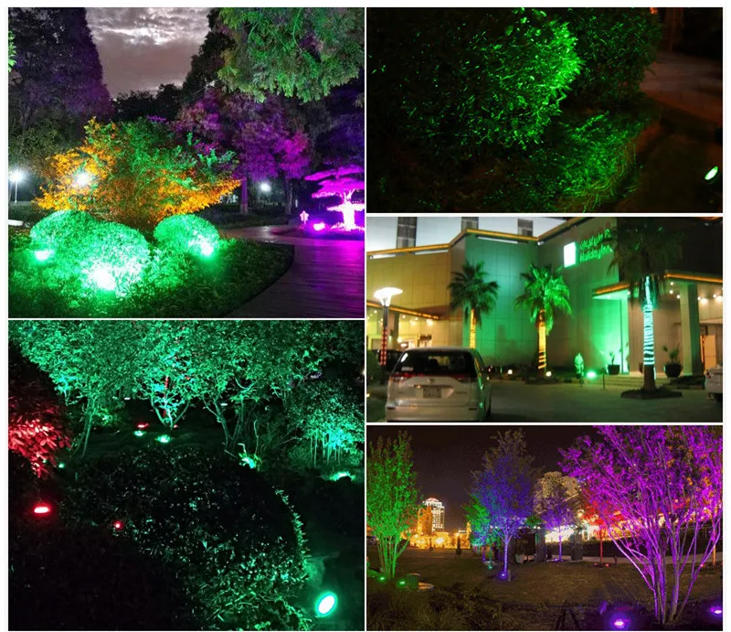 

LED Yard Lights Outdoor 3W Bulbs Backlight Tree Light Landscape Spotlights Waterproof For Patio Lawn Pool Yard Garden lamp