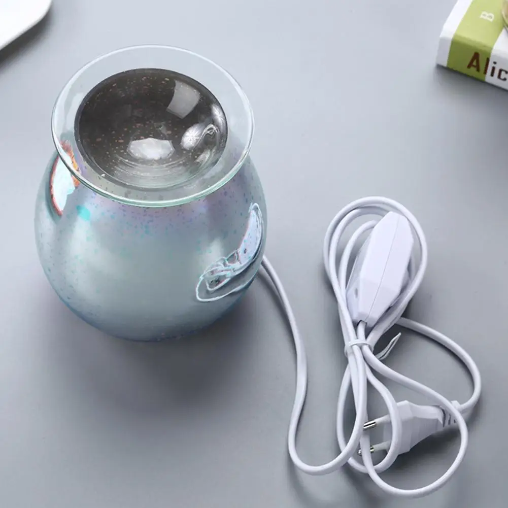 Электрическая ароматическая Лампа Диффузор 3d фейерверка благодаря серебристому