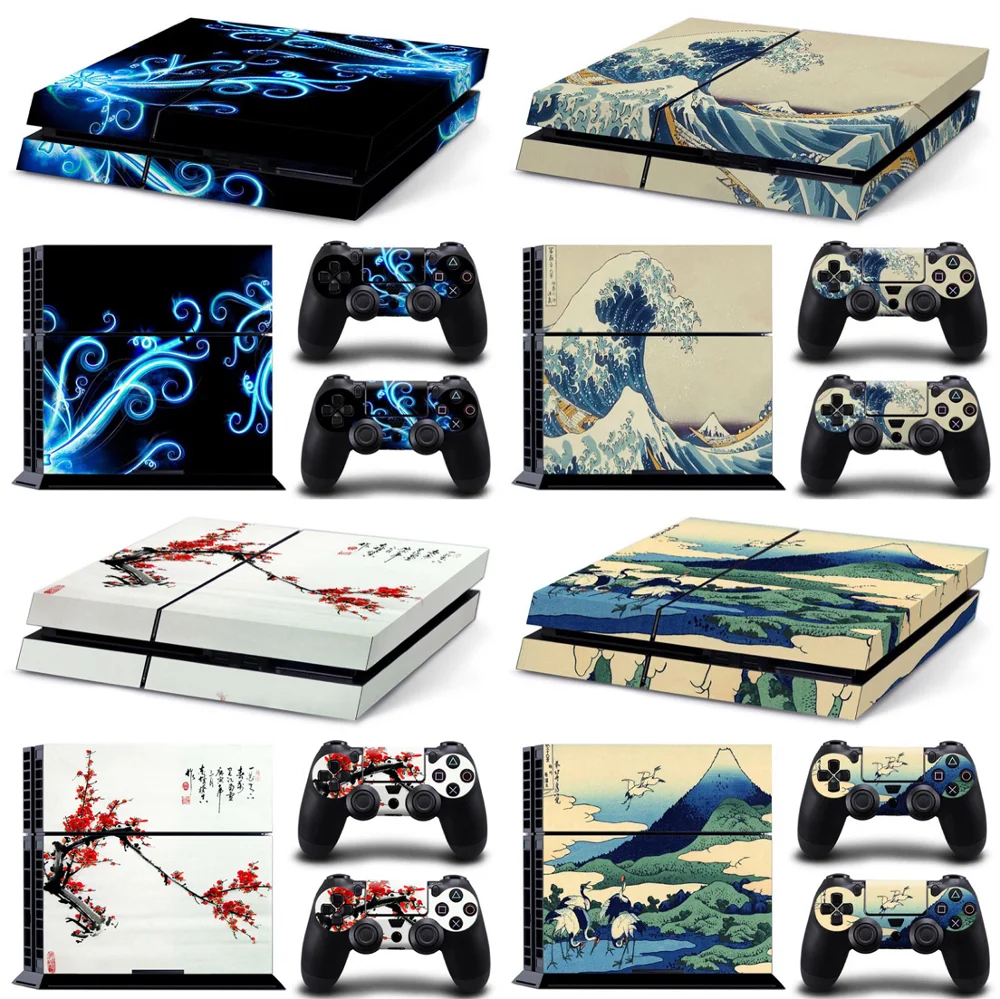 Новый дизайн Стикеры для консоли PS4 и контроллеров ps4 виниловые | Электроника