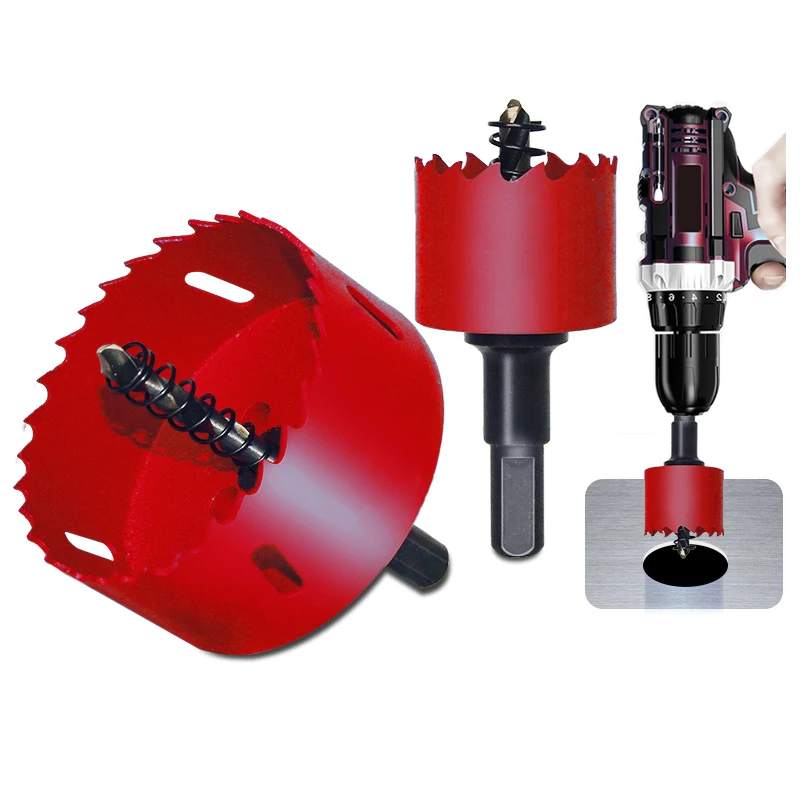 1 шт. M42 биметаллический открывалка сверлильная пила режущий набор бит резак Holesaw