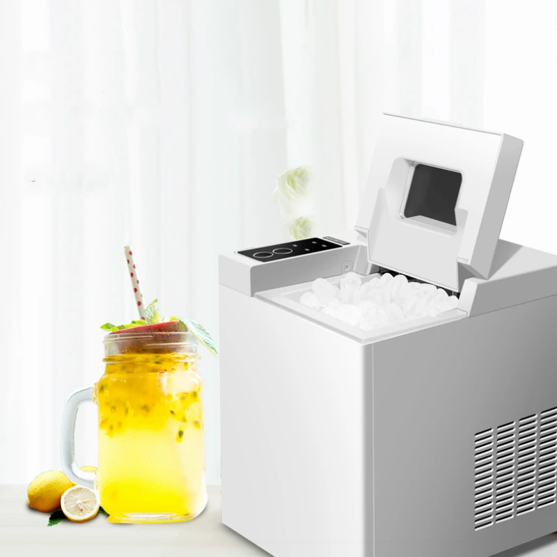 

Полностью автоматическая льдогенератор JRM0092, коммерческая Бытовая маленькая машина для производства молочного чая, настольная ручная круг...