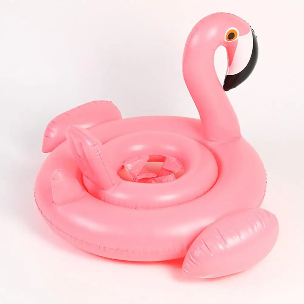 

Надувное кольцо для купания с фламинго, детский плавательный круг для бассейна с фламинго, надувной круг, лебедь, детское кольцо для купания...