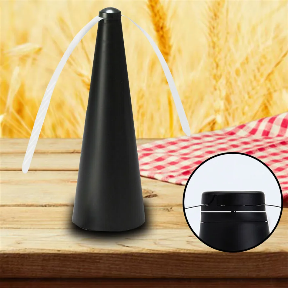 

Outdoor Automatic Fly Trap Fly Repellent Fan Keep Bugs Away From Your Food