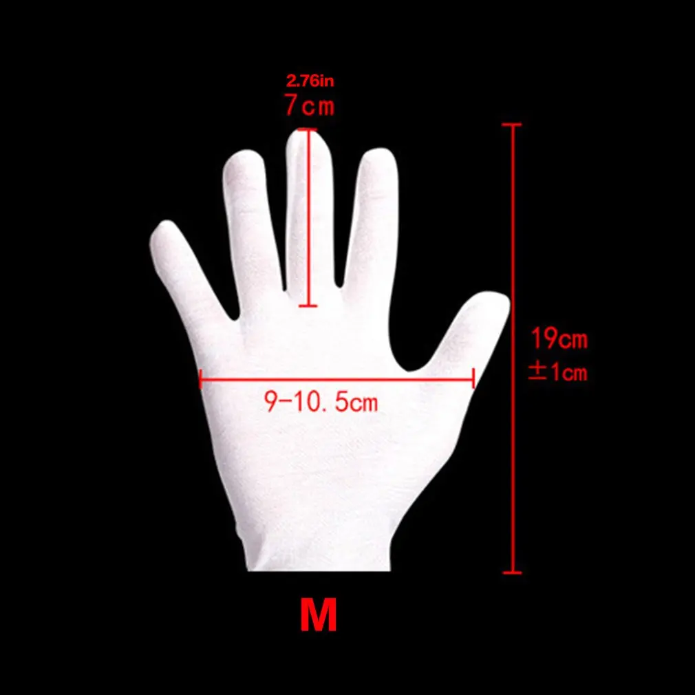 

12 pairs of a protective work gloves cotton absorbent heat-resistant soft gloves work gloves Hot Sale