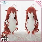 Предварительный парик Eris Boreas серая крыса для косплея Mushoku Tensei красный термостойкий синтетический Eris Boreas косплей волос Хэллоуин