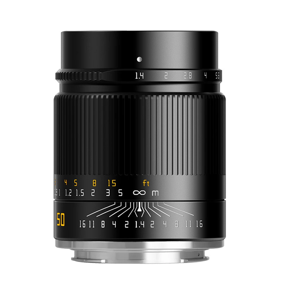 TTArtisan 50 мм F1.4 ASPH объектив камеры для Nikon Z крепление полная Рамка Z6 Z7 Z5 Z6II Z7II ручной